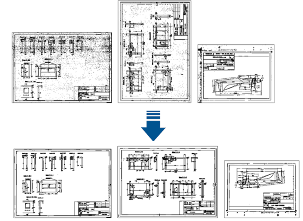 イメージ:VPindexシリーズ~ラスタークリーンアップ