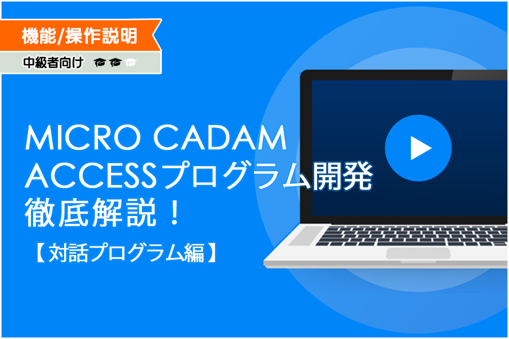 イメージ：ACCESSプログラム開発徹底解説-対話プログラム編